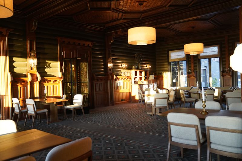Pizza Ranch dining room interior — warm and welcoming atmosphere in Holland MI